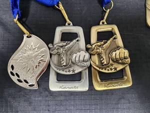 lot 142 image: Martial Arts Tournament Medal Collection