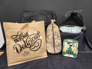 lot 149 image: Vintage Bag Collection with Beyond Delicious Tote
