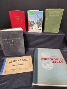 lot 151 image: Old Books Featuring Hours of Song by Jas H Fillmore