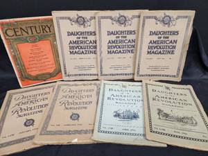 lot 154 image: Daughters of the American Revolution Magazines and Short Story Book