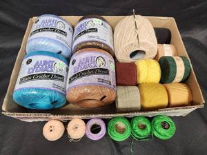 lot 423 image: Assorted Crochet Thread