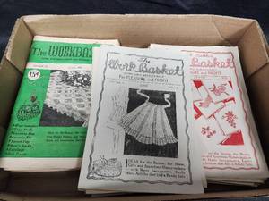 lot 428 image: Vintage Workbasket Magazine Collection 1950s-60s
