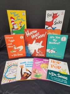lot 501 image: Nine Hardcover Childrens Books by Dr. Seuss