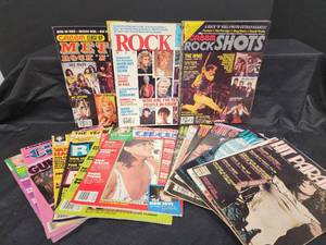 lot 507 image: 80s Rock Magazines Collection