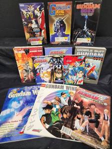 lot 525 image: Collection GUNDAM Movies, Magazines and Books