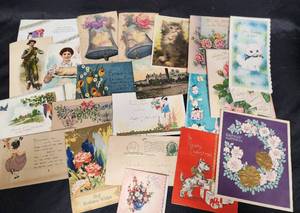 lot 534 image: Old Cards and Postcards