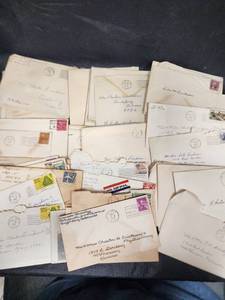lot 536 image: Collection of Stamped Envelopes and Letters from 1930s to 1960s