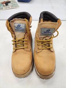 lot 577 image: Skechers Steel Toe Memory Foam Footbed Work Boot Size 7M