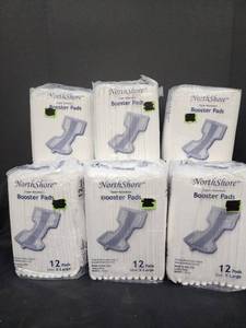 lot 589 image: North Shore Super Absorbent Booster Pads X-Large