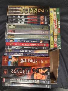 lot 597 image: Asst Movies and TV Shows on DVD .