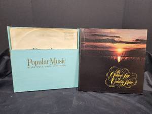 lot 634 image: 2 Albums Sets- The Golden Age of Country Music and Pop Concert Favorites