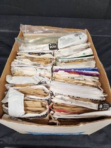 lot 640 image: Box of Vintage Sewing Patterns