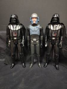 lot 17 image: Star Wars Action Figure Lot - Darth Vader and Imperial Officer