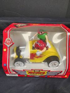 lot 34 image: M&Ms Rebel Without a Clue Hot Rod Candy Dispenser - 3rd in Series