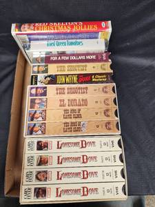 lot 52 image: Vintage VHS Movie Collection - Western Classics and Holiday Films