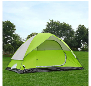lot 711 image: Lime Green and White Tent