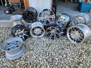 lot 840 image: Mixed Lot of Mostly New ATV Wheels - SS, Sedona, and More