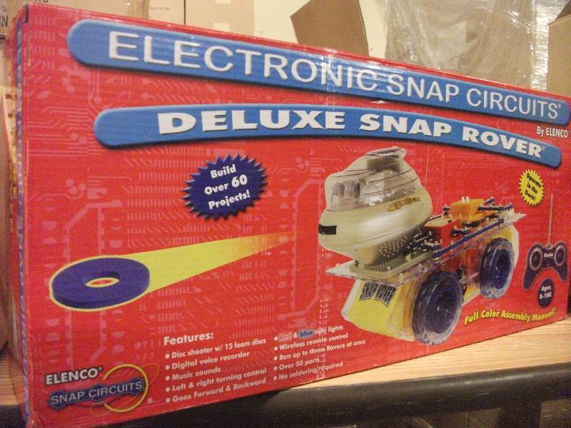 snap circuits deluxe snap rover