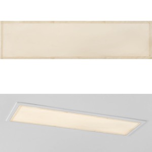 lot 7627003 image: Wowangce 1 x 4 Feet Fluorescent Light Covers for Ceiling Lights Magnetic Ceiling Light Cover with 8 Magnets Fluorescent Light Filters for School Classroom Home Office (Classic Style, Warm Yellow)