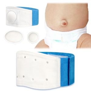 lot 7627029 image: S Baby Belly Band Umbilical Hernia Belt  Belly Button Band Navel Truss Wrap for NewbornInfant - Soft, Skin-friendly, Adjustable