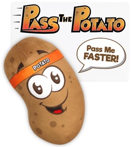 lot 7627065 image: Move2Play, Pass the Potato, Hilariously Wild and Fun Active Play Game  Easter Basket Stuffer  Easter Gift for Kids & Toddlers  Boys & Girls ages 3, 4-8  IndoorOutdoor Toy