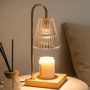 lot 7627098 image: Marycele Candle Warmer Lamp with Timer Dimmer, Birthday Gifts for Mom Women Friends, Valentines Day Gifts for Her, House Warming Gift New Home Room Decor, Wax Melt Warmer with 2 Bulbs for Jar Candles