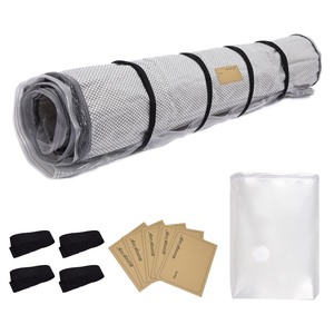 lot 7627262 image: (KingCal King) Foam Mattress Vacuum Bag 5 Name Tags, Straps Included, Mattress Vacuum Sealable Bag