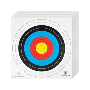 lot 7627296 image: KAINOKAI Competitive Archery Targets Paper Compound Bow Target Paper 40cm60cm80cm (40cm16in��10 Rings�� 10PCS)