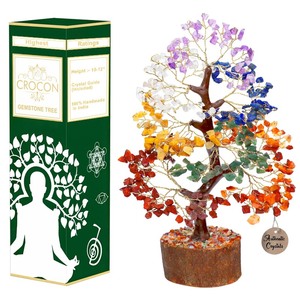 lot 7627310 image: Seven Chakra Crystal Tree Birthday Gifts for Women, Crystal Tree of Life Sister Birthday Gifts Home Decor Birthday Gifts for Mom Positive Energy New Home House Warming Gifts for Women