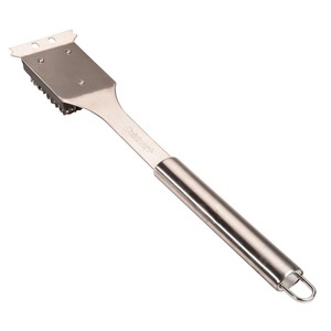lot 7627342 image: Cuisinart Stainless Steel 16.5 Long Handle Grill Cleaner Brush and Scraper for BBQ, Griddle, Grills, Cookout Tool, Outdoor Grill Brush