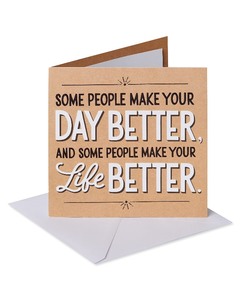 lot 7627411 image: American Greetings Thank You Card (Day Better)