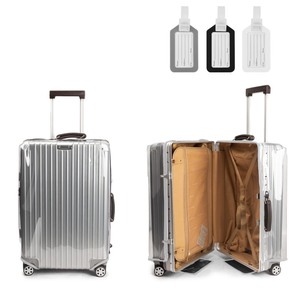 lot 7627441 image: HOSTK Suitcase Cover Clear PVC Luggage Protector, Transparent Luggage Cover with 3 Luggage Tags, No-removal Waterproof Luggage Protective Cover Case for Travel, Suitcase, Wheeled Luggage (24inches)