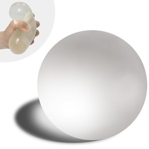 lot 7627444 image: LNYEWLZTR 3.54 Slow Rise Large Stress Balls for Adults, Malt Sugar Stress Balls for Kids - Dough Ball Silent Fidget Toys, Sensory Stress Balls Squishy Fidget Balls (Crystal)
