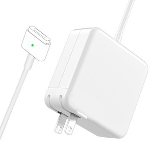 lot 7627525 image: Mac Book Air Charger, 45W Magnetic Mag2 T-Tip Laptop Charger Suitable for Mac Book Air 11 inch and 13 inch After Mid 2012(Applicable to 2012-2017)