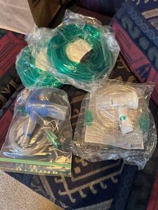 lot 7587 image: Salter Labs green oxygen tubing
