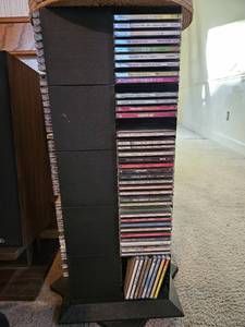 lot 7647 image: Tower of CDs