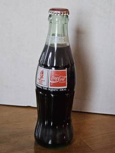 lot 7738 image: 1992 Albertville Olympics Coca-Cola Classic Bottle