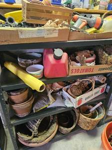 lot 7770 image: Contents of Basement Shelf