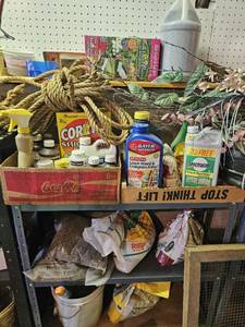 lot 7771 image: Contents of Basement Shelf