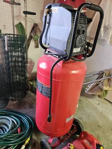 lot 7775 image: Husky Air Compressor Tank 26 gal