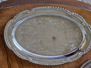 lot 7788 image: Small Silver Serving Plate