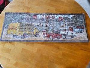 lot 7701 image: Vintage Coca-Cola Table Runner