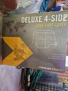 lot 7745 image: Golf Cart Cover