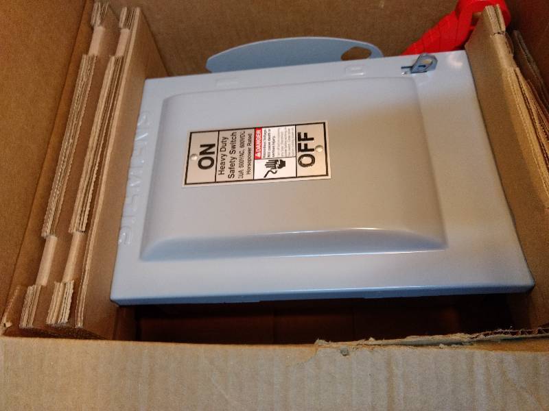 lot 546 image: Siemens heavy Duty Safety Switch