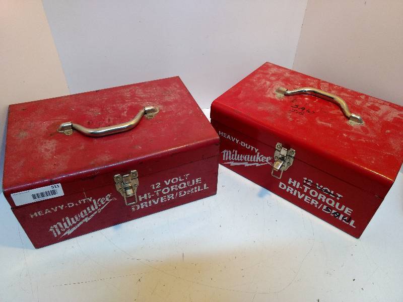 lot 511 image: Metal Milwaukee Boxes