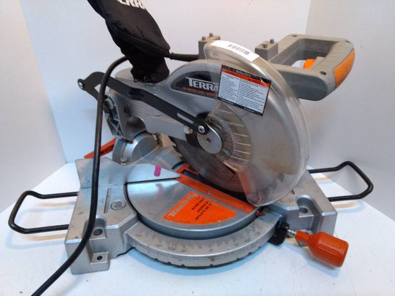 Terratek 10 deals sliding mitre saw