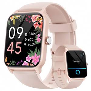 lot 1008 image: Fitpolo Smart Watches for Women Android & iPhone, Alexa Built-in 1.8 HD Screen IP68 Waterproof Fitness Watch with Bluetooth Call (AnswerMake), Heart RateSleepSpO2 Monitor, 105 Sports Tracker Retail $59.95