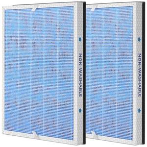 lot 1076 image: MSA3 True HEPA Replacement Filter, Compatible with Membrane Solutions MSA3MSA3S Air Purifier,��Upgraded��3-in-1 H13 True HEPA Filter(2-Pack) Retail $28.98