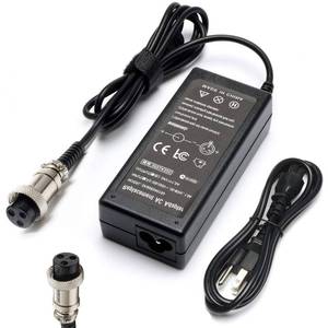 lot 1106 image: 24V Scooter Battery Charger for Razor E100 E125 E150 E200 E200S E175 PR200 ZR350 E225 E225S E300 E300S E325 E500S MX350 MX400 Pocket Mod, Sports Mod and Dirt Quad, Replace for Part# W13112099014 Retail $21.89