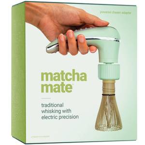 lot 1109 image: Matcha Mate Electric Powered Bamboo Whisk - Traditional Whisking with Electronic Precision - Rechargeable Portable Tea Frother, Stirrer, Mixer, Making Machine Set Accessories Kit - Gift Retail $49.99